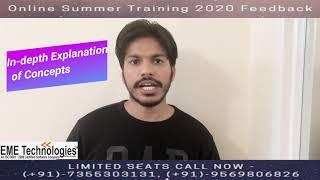 Online Summer Training 2020 FeedbackCANADA StudentEME Technologies