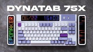Dot-Matrix Screen Keyboard - Epomaker DynaTab 75X Review & Sound Test