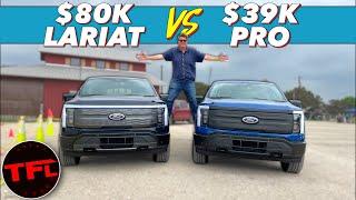 Heres How the Cheapest 2022 Ford F-150 Lightning Compares to the Fancy Model