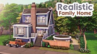 Realistic Family Home  The Sims 4 Speed Build