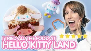 Sanrio Puroland - Ultimate Food Guide - Hello Kitty Land Tokyo