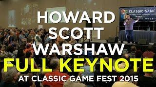 Howard Scott Warshaw Keynote Atari Developement 101 at Classic Game Fest