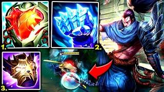 YASUO TOP BUT I HAVE 9K+ HEALTH AND IM UNKILLABLE I LOVE IT - S14 Yasuo TOP Gameplay Guide