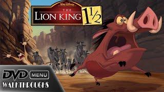 Re-Upload The Lion King 1 12 2004 DvD Menu Walkthrough & Timon and Pumbaas Virtual Safari 1.5