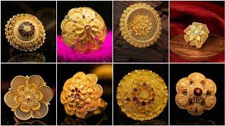 Ladies Gold Rings Design with weight & Price ll Umbrella Rings Design @jewellerydesignfashion
