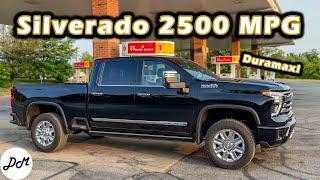 2024 Chevrolet Silverado 2500 Duramax Diesel – MPG Test  Real-world Highway Fuel Economy and Range