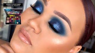 YA BLUE IT OUTTA THE WATER SIS  Blue Smokey Eye Tutorial  BPerfect X Stacey Marie Carnival Palette