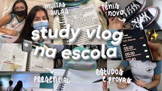 study vlog 5am-12pm  uma manhã na escola resumos & surtos