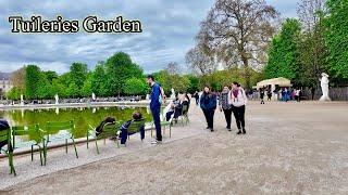 Stroll in the Tuileries Gardens - Paris France #travel  #paristourism