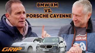 Monster-Hybrid-SUVs BMW XM mit 653 PS  Porsche Cayenne Turbo E-Hybrid mit satten 739 PS I GRIP