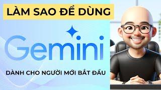 TẠO TÀI KHOẢN GOOGLE GEMINI DÀNH CHO NGƯỜI MỚI BẮT ĐẦU  ỨNG DỤNG AI TRÍ TUỆ NHÂN TẠO