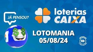 Lotomania - Concurso no 2656 - 05082024