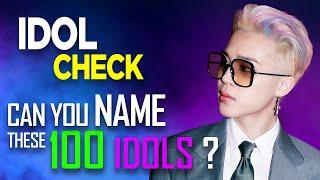 KPOP GAME CAN YOU NAME THESE 100 IDOLS ?