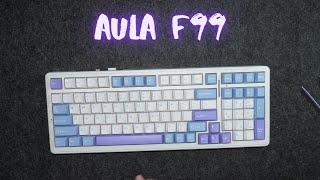 AULA F99 - GRABE MGA KEYBOARDS NILA  UNBOX AND TEST 