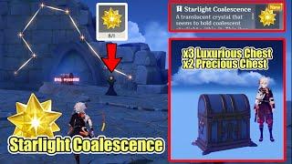 Constellations Puzzle on the top of Minacious Isle  Starlight Coalescence  Genshin Impact