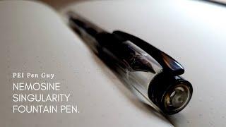 Nemosine Singularity Fountain Pen Review.