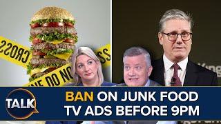 “Dystopian Autocratic Tyrannical Starmer” Ban On TV Junk Food Ads Before 9pm From Next Year