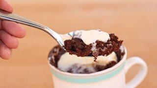 Chocolate MUG CAKE Gluten free EASY Microwave Recipe