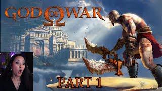 God of War  Part 1  First Playthrough  Lets Play w imkataclysm