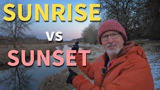 Sunrise vs Sunset  Which is the best light? #sunrise #sunset