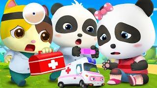 Baby Panda Got Injured  Doctor Cartoon  Good Habits  Kids Songs  Kids Cartoon  BabyBus