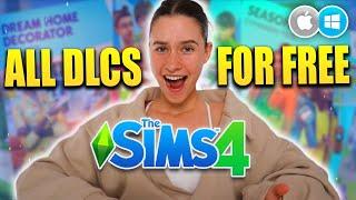 Sims 4 DLC Packs for FREE - How to get ALL Sims 4 Expansion Packs for FREE in 2024 EASY & LEGIT