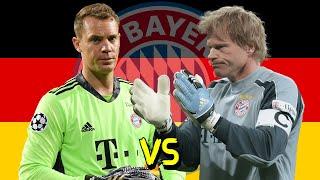 Manuel Neuer vs Oliver Kahn  German Legends  HD