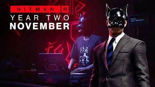 HITMAN 3 Year 2 November Roadmap