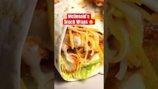 McDonald’s snack wrap at home #snacks #airfryerrecipes #recipe #easyrecipe #foodblogger #foodshorts