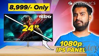 I Bought Cheapest Gaming Monitor 165 Hz  IPS - ZEBRONICS ZEB-A24FHD