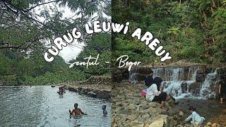 MASIH SEPI‼️CURUG NYA BERSIH AIRNYA JERNIH BANGET  CURUG LEUWI AREUY SENTUL