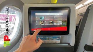 4K FULL Flight Experience  PORTO to LISBON  Tap Air Portugal A321LR