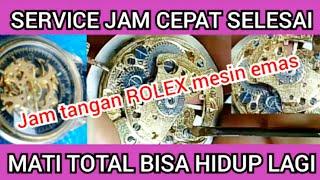 Service jam cepat selesai mati total bisa hidup lagi.