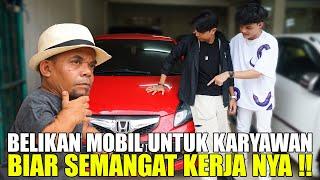 UCOK BABA BELIKAN MOBIL BRIO UNTUK KARYAWANNYA BIAR LEBIH SEMANGAT KERJANYA 