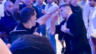 BRAWL ERUPTS between UFC fighters in casino Brendan Allen PUNCHES Marvin Vettori IN FACE at PFL 8