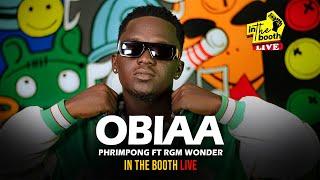 In the Booth Live  Phrimpong performs “ Obiaa “