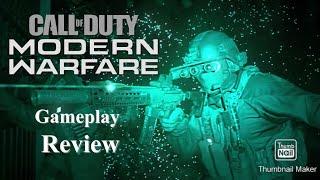 Cod MW Gameplay and Review 2019