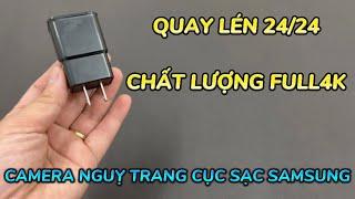 Cách Sử Dụng Camera Cục Sạc SamSung Chi Tiết  Camera Cục Sạc Điện Thoại Wifi Full4K Xem Từ Xa