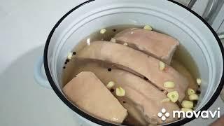 Копчение свинины очень вкусный и простой рецепт.