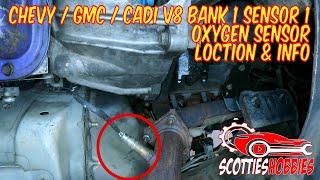  Chevy Tahoe Silverado Suburban GMC Sierra - Bank 1 Sensor 1 O2 Sensor Location & OBD2 Codes 