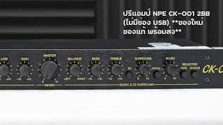 ปรีแอมป์ NPE CK-001 2BB ไม่มีช่อง USB CK-001 เอ็นพีอี PREAMP NPE CK001