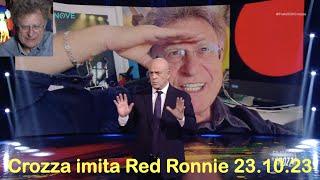 Crozza imita ancora Red Ronnie su UFO Sfera luminosa etc. - Fratelli di Crozza 13.10.23