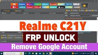 Realme C21y Frp Unlock By Unlock Tool   Realme C21Y RMX3261 Password Unlock