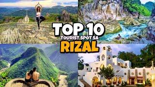 TOP 10 Tourist Spot sa Rizal Province  10 Sikat na Pasyalan sa Rizal #travelideas #travelguide