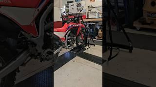 1st Service on Honda CRF300L #shorts