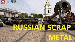 Destroyed Russian Tanks - #Kyiv #Ukraine - May 2023 -  