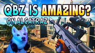 QBZ Is Amazing On Alcatraz? Warzone - Rebirth Island