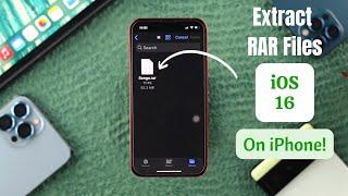 iOS 16 How To Open RAR Files On iPhone Extract .RAR