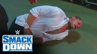 Shotzi & Nox nail Baron Corbin with a tank dart SmackDown July 23 2021