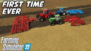 I Joined A Random Console Server And Messed Up  Farming Simulator 22